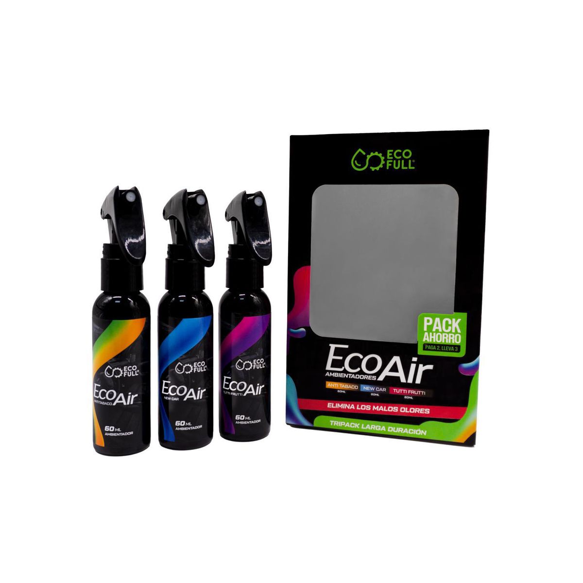 ECO-FULL - Tripack de Ambientadores Eco-Air