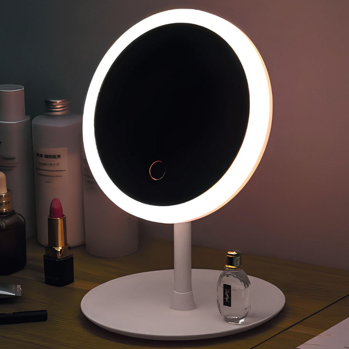  - Espejo de Mesa LED Blanco