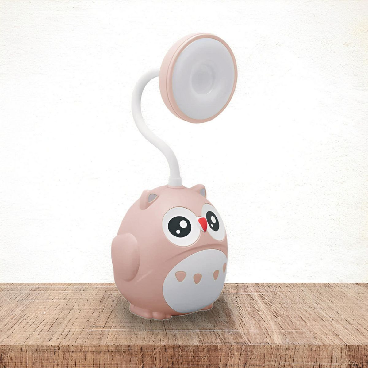 I LUMEN - Lámpara de Escritorio Búho Rosa