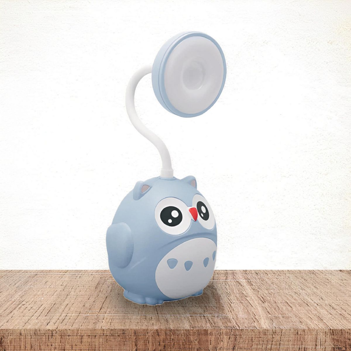  - Lámpara de Escritorio Búho Celeste