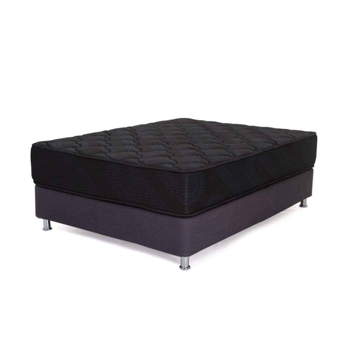 EL CISNE - Cama Americana Cala Black 2 Plazas