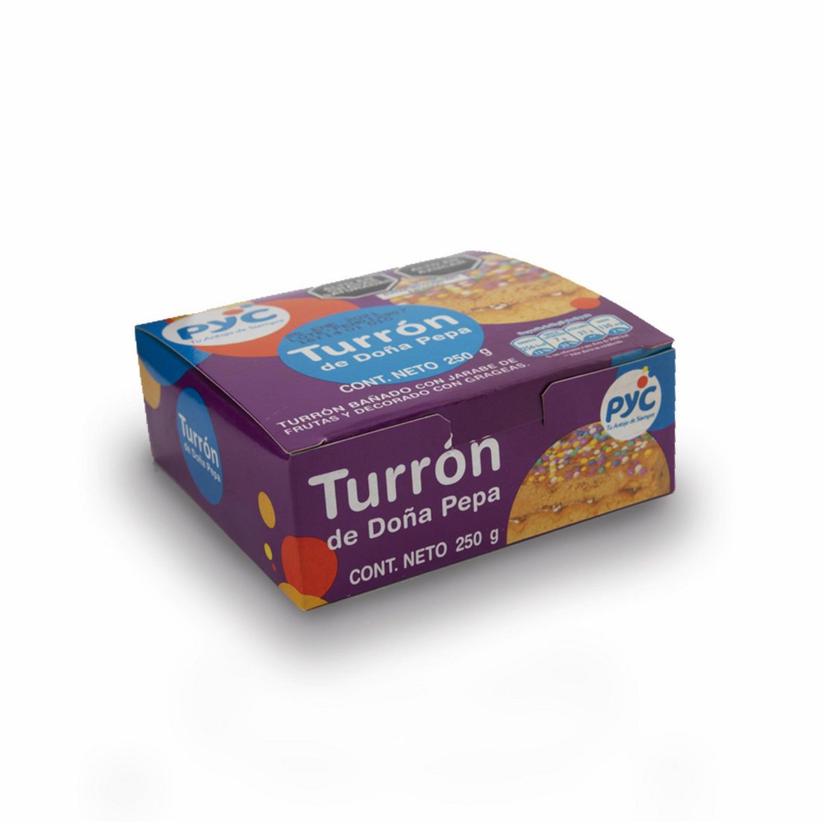  - Turron Doña Pepa PYC x 500 gr