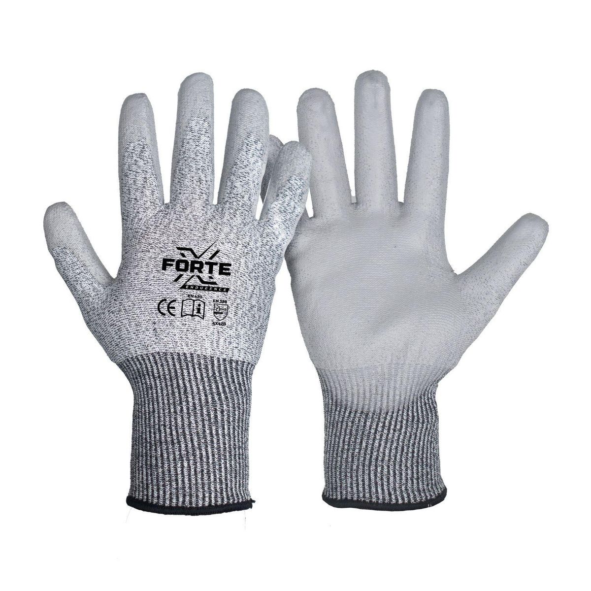  - Guantes de Seguridad Fortex Cut Rojo Talla L