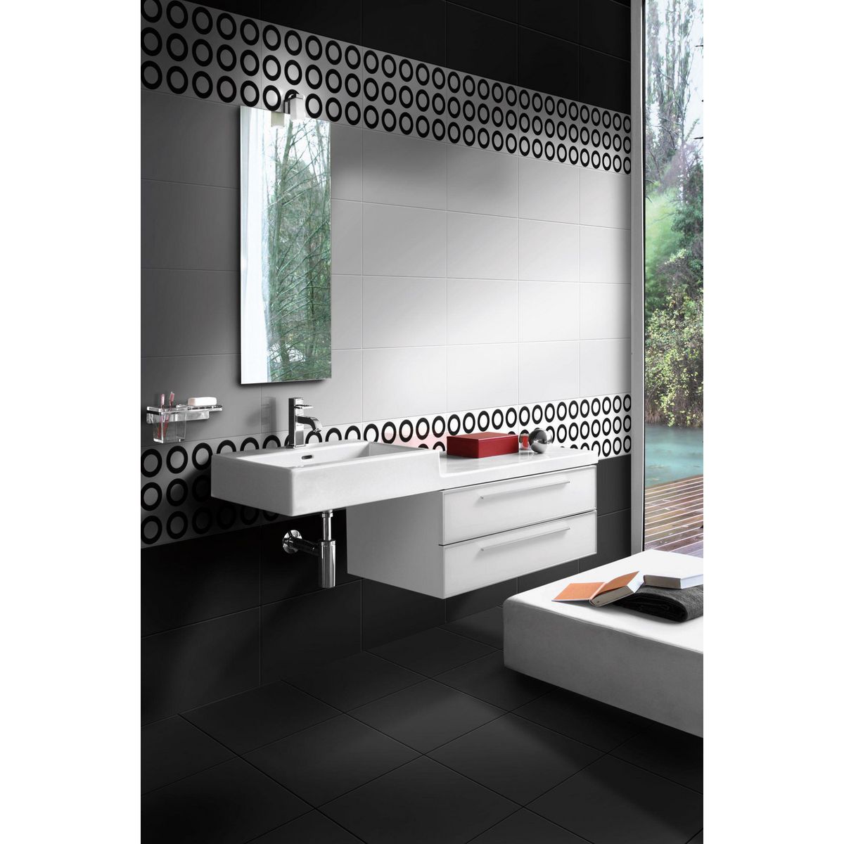 SAN LORENZO - Ceramica Blanco Liso 27x45cm 2.07m2