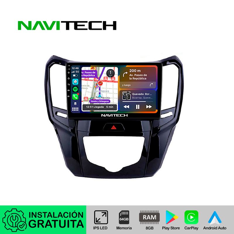 NAVITECH - Autoradio Carplay & Android Auto Great Wall M4 2014 ? 2021