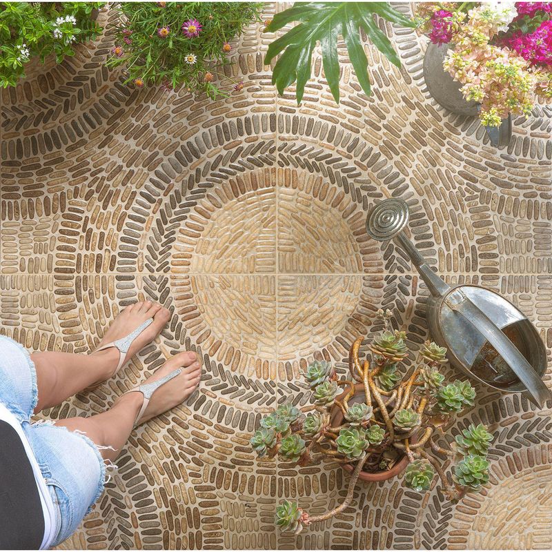 SAN LORENZO - Ceramica Beige Rustico 60x60cm 2.58m2
