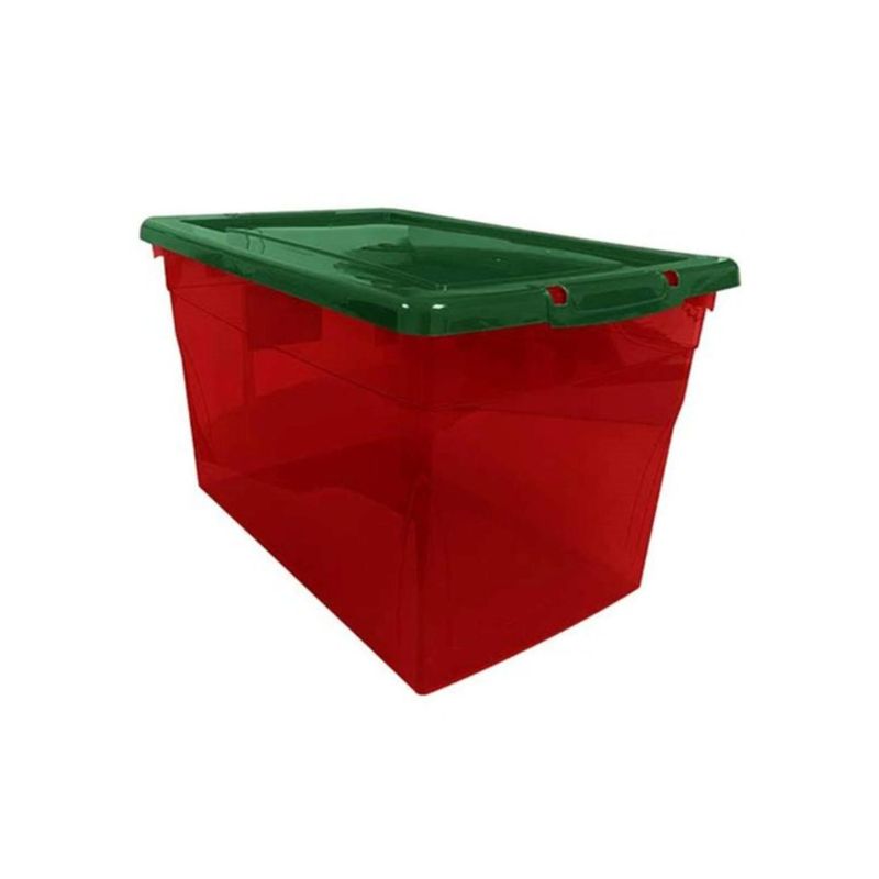 DURAPLAST - Caja de Navidad Preferida 28lt Verde