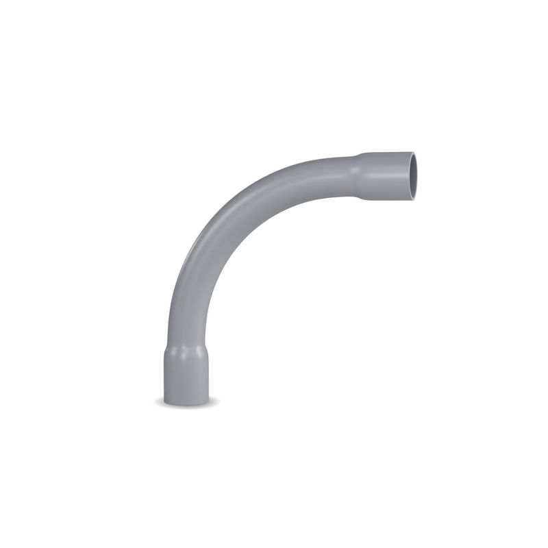 KOPLAST - Curva de luz SEL PVC 3/4" Koplast