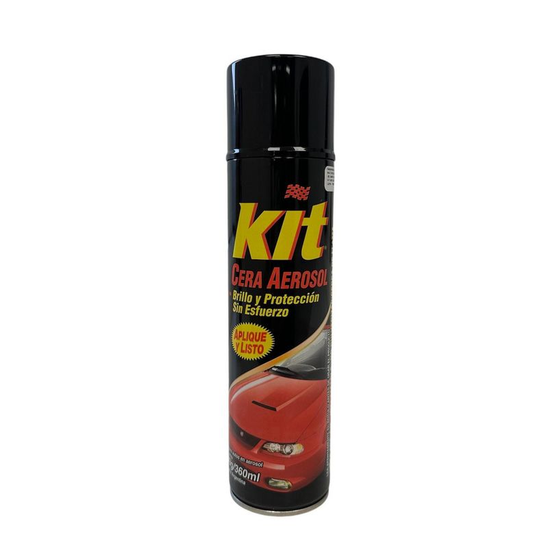 KIT - Cera para Autos en Aerosol 360 ml