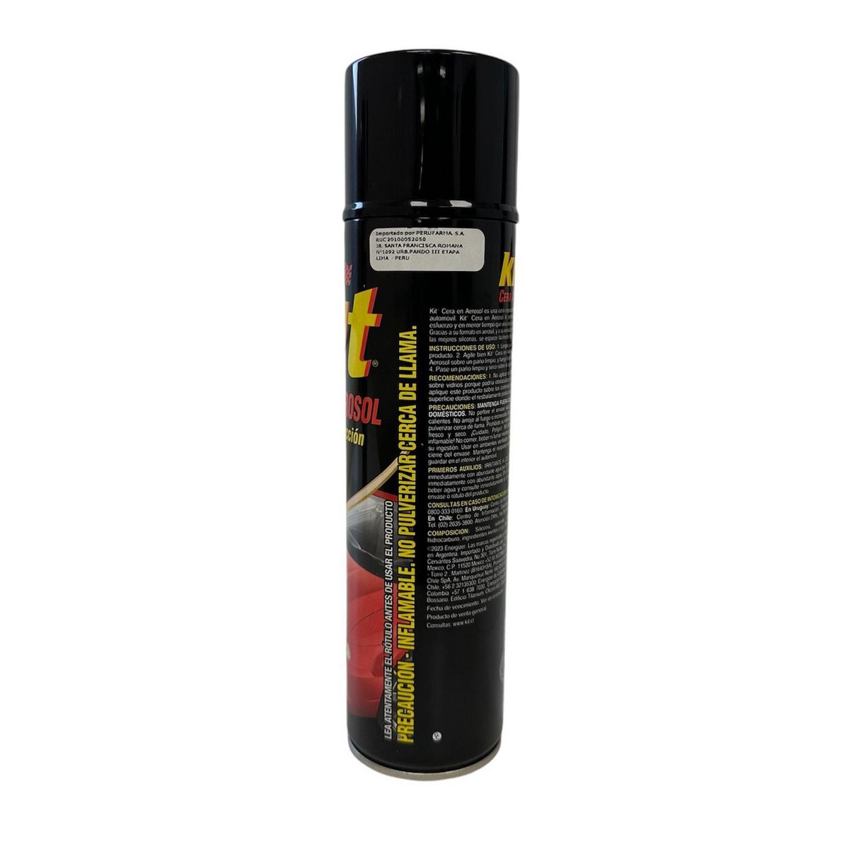 KIT - Cera para Autos en Aerosol 360 ml
