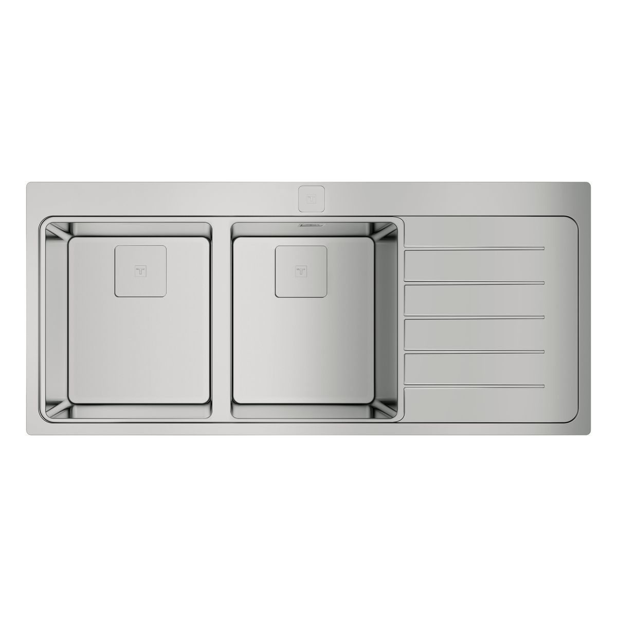 TEKA - Lavadero de Acero Zenit 2C 1E