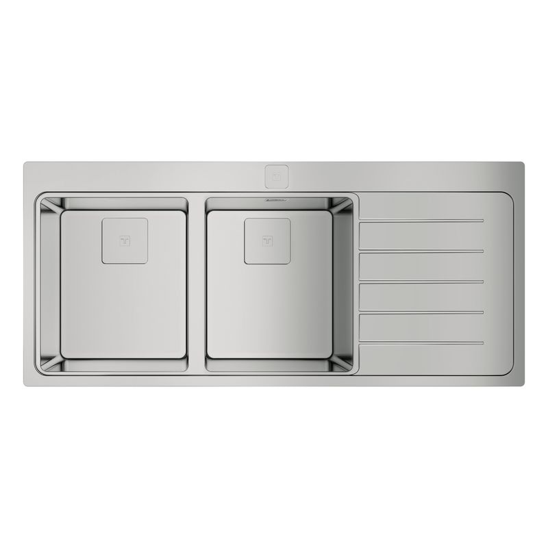 TEKA - Lavadero de Acero Zenit 2C 1E