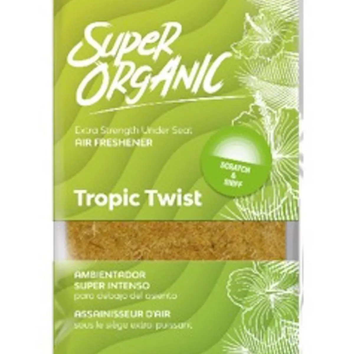 PARADISE - Ambientador para Auto Paradise Air Super Organic Aroma Tropic Twist