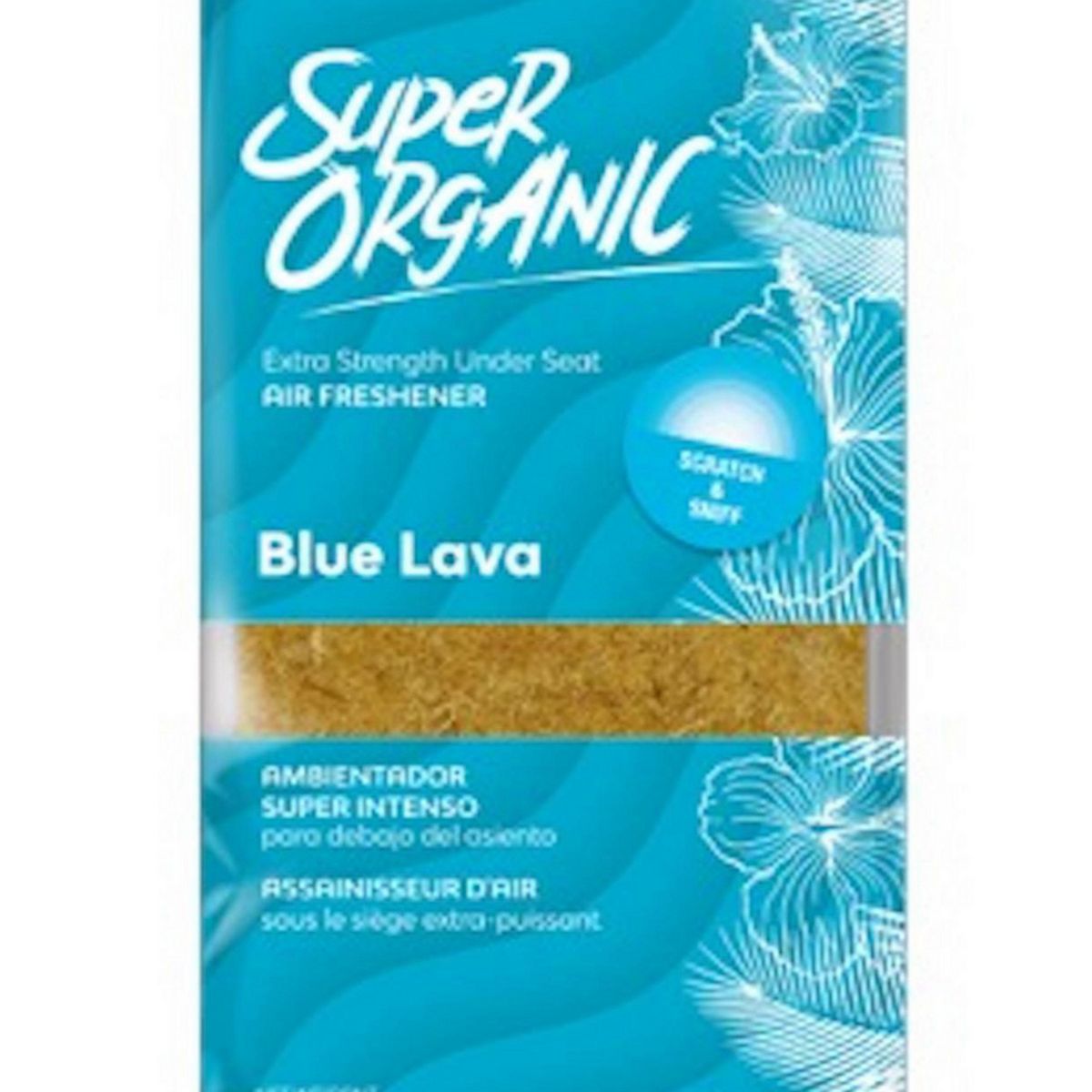 PARADISE - Ambientador para Auto Paradise Air Super Organic Aroma Blue Lava