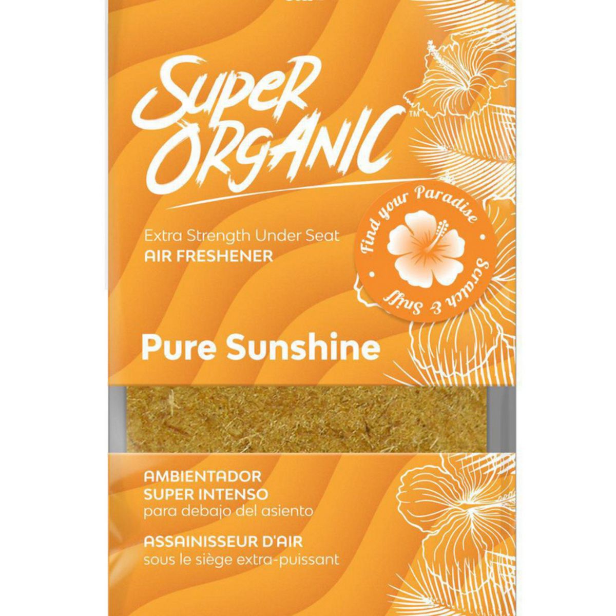 PARADISE - Ambientador para Auto Paradise Air Super Organic Aroma Pure Sunshine