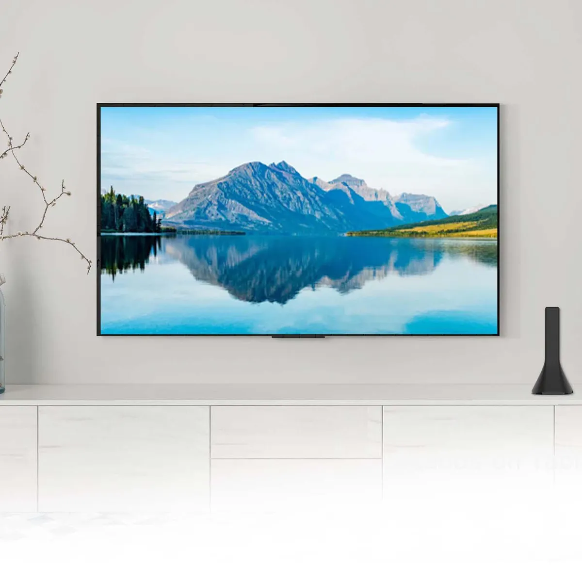 MACROTEL - Antena Mini Tower con Control Remoto