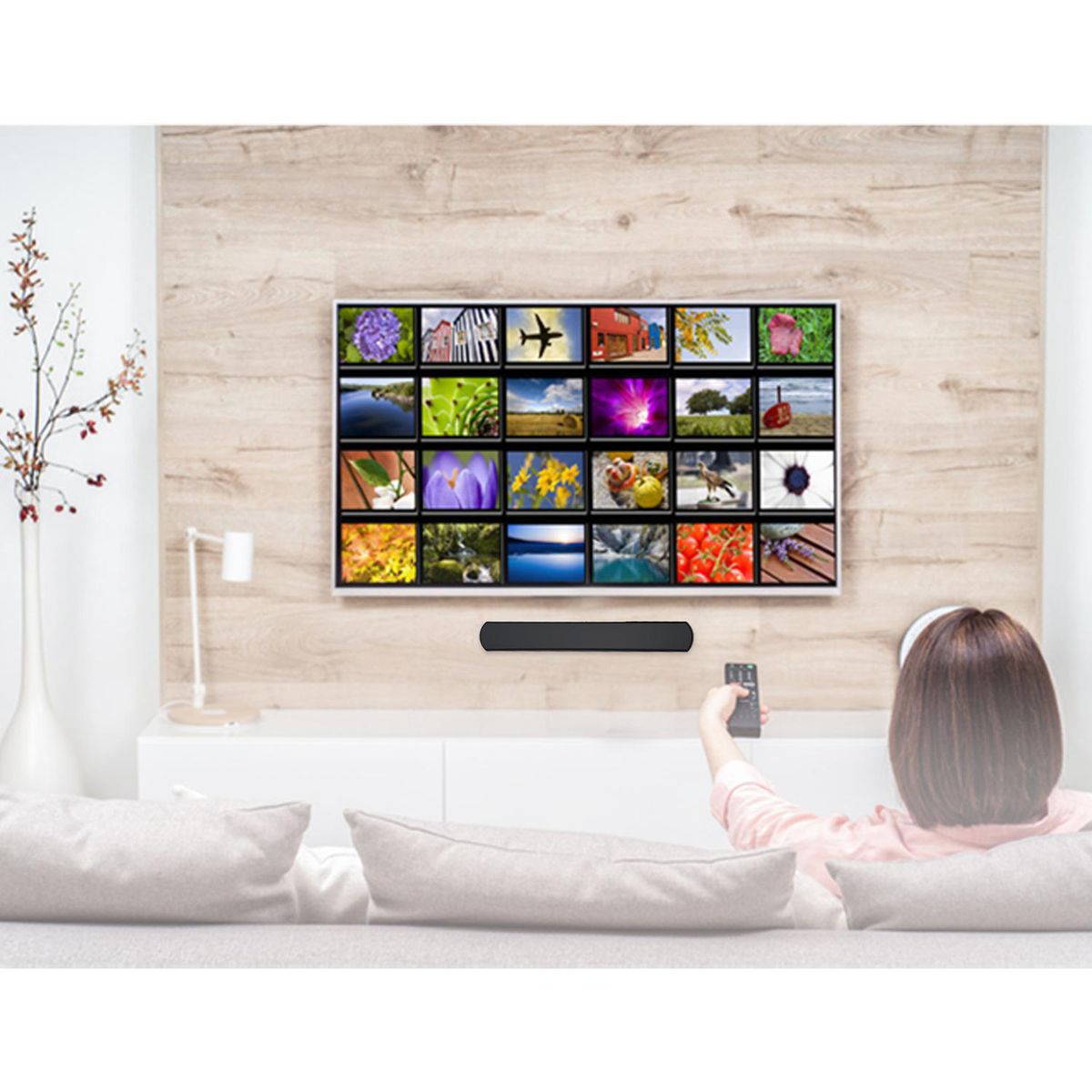 MACROTEL - Antena Ultra Flat TV