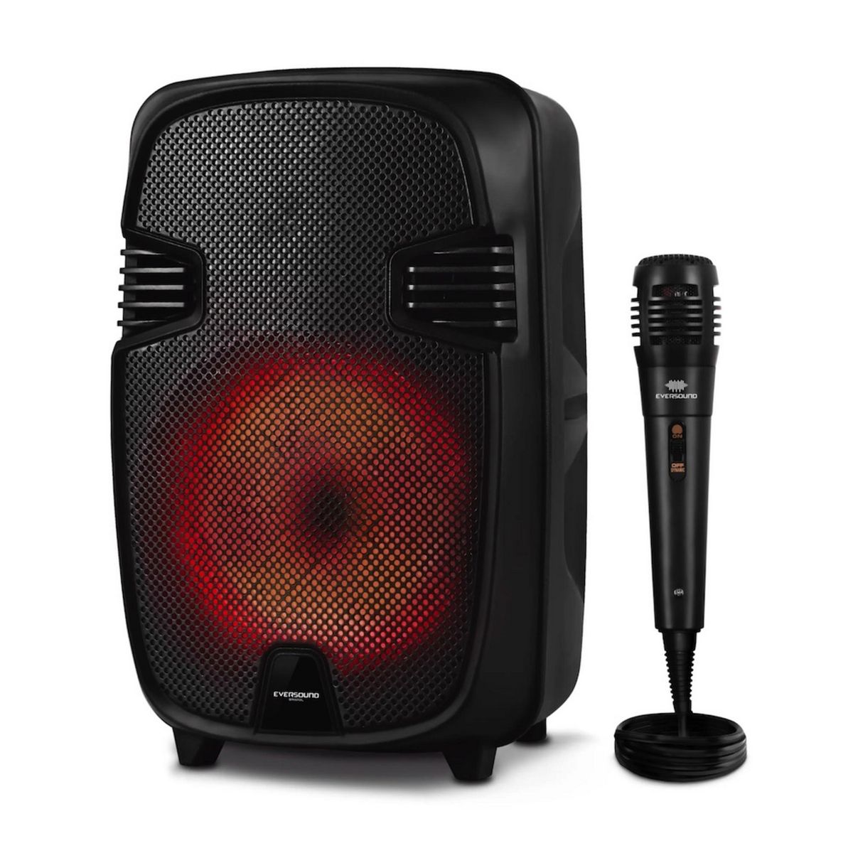 EVERSOUND - TROLLEY EVER 8 LED CON MIC EVX