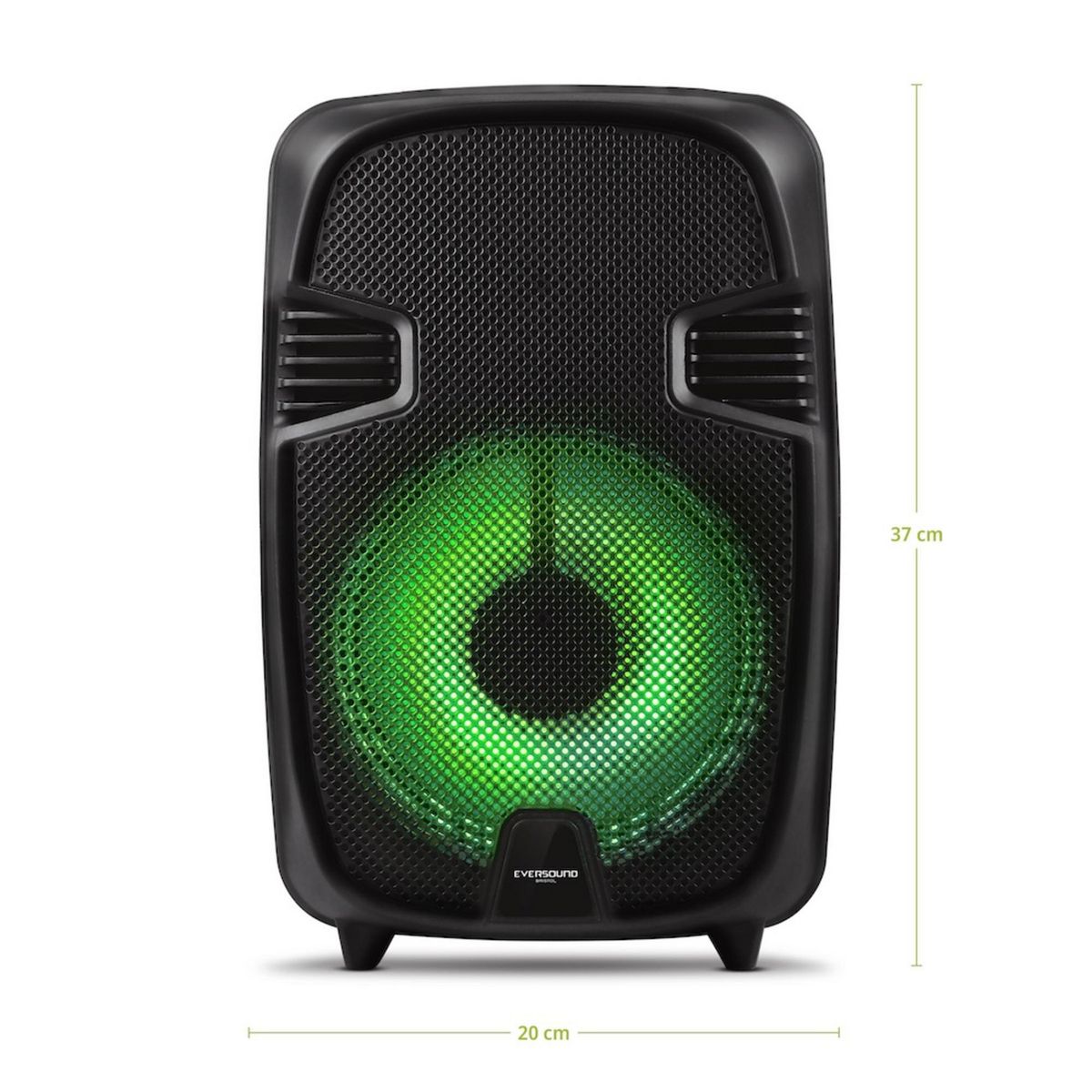 EVERSOUND - TROLLEY EVER 8 LED CON MIC EVX