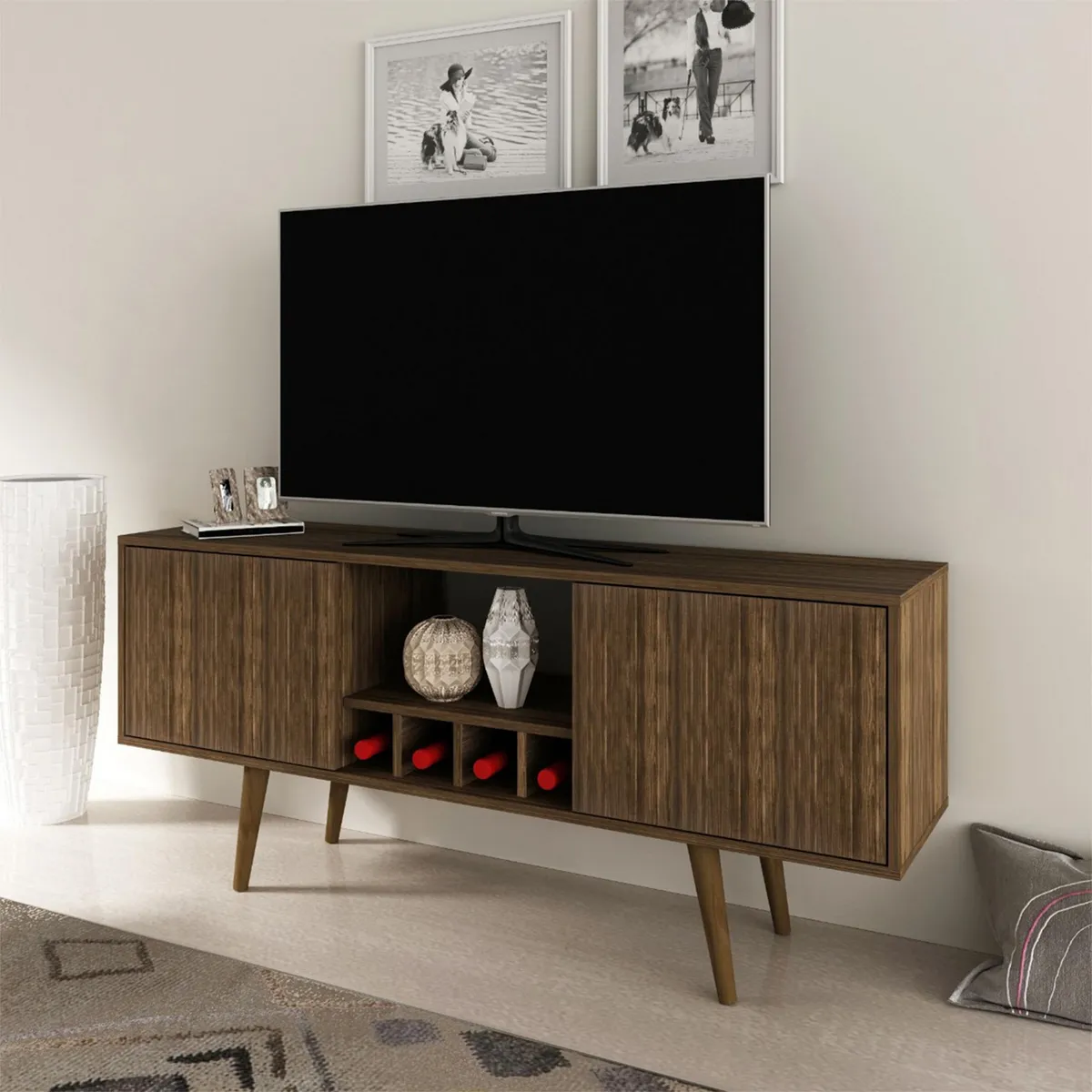 2020 HOME - Mesa de TV 55" Portugal Nogal