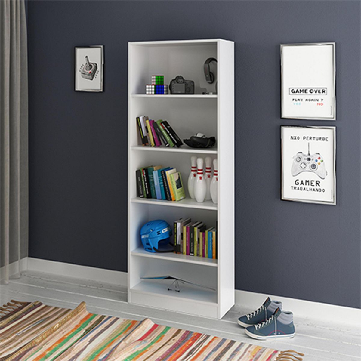 2020 HOME - Estante Librero Rosana Blanco