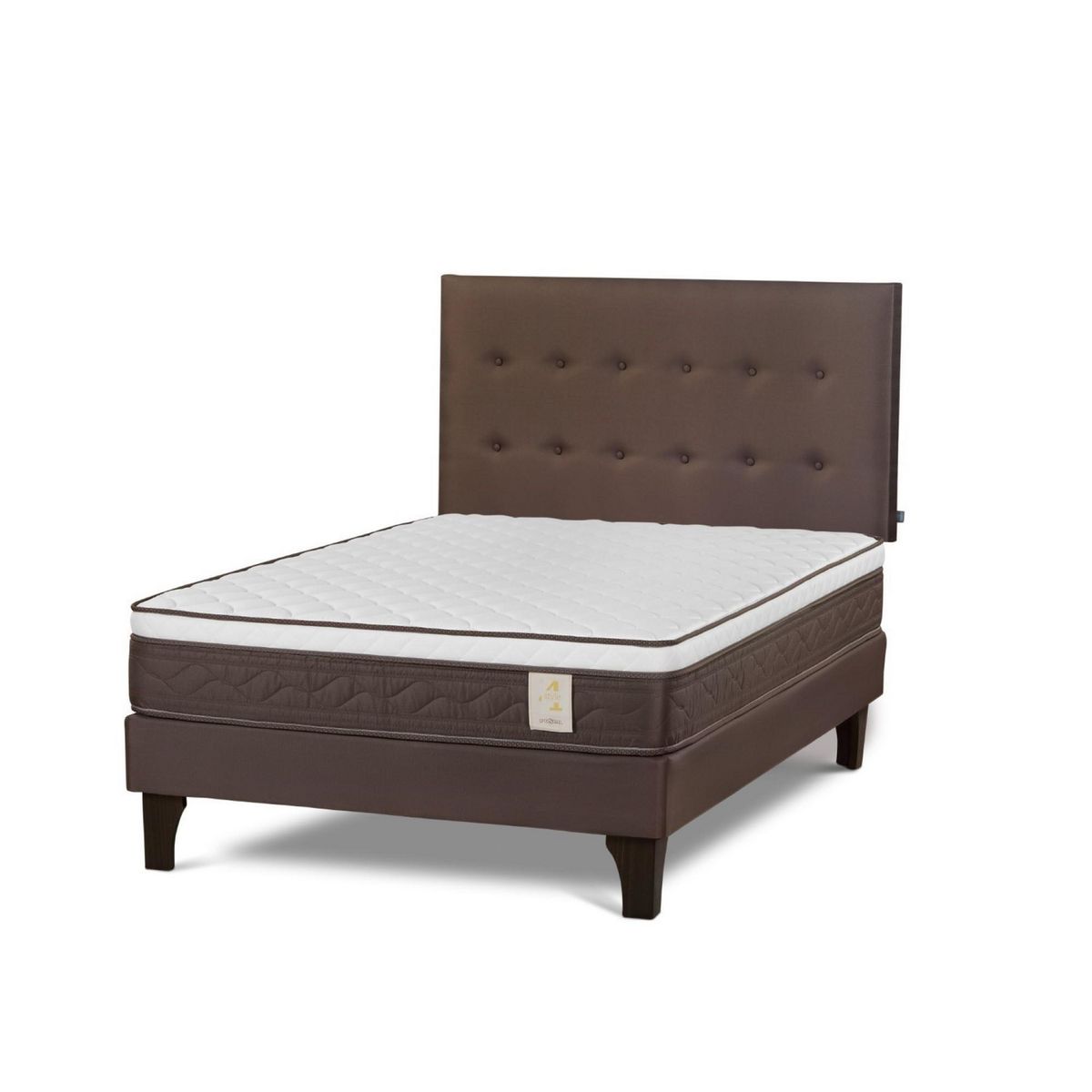 ROSEN - Cama Europea New Style 4 Plus 2 Plazas + Cabecera West