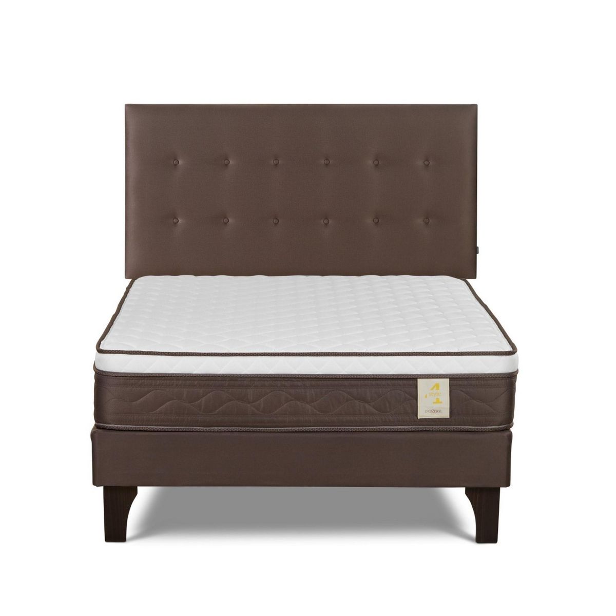 ROSEN - Cama Europea New Style 4 Plus 2 Plazas + Cabecera West