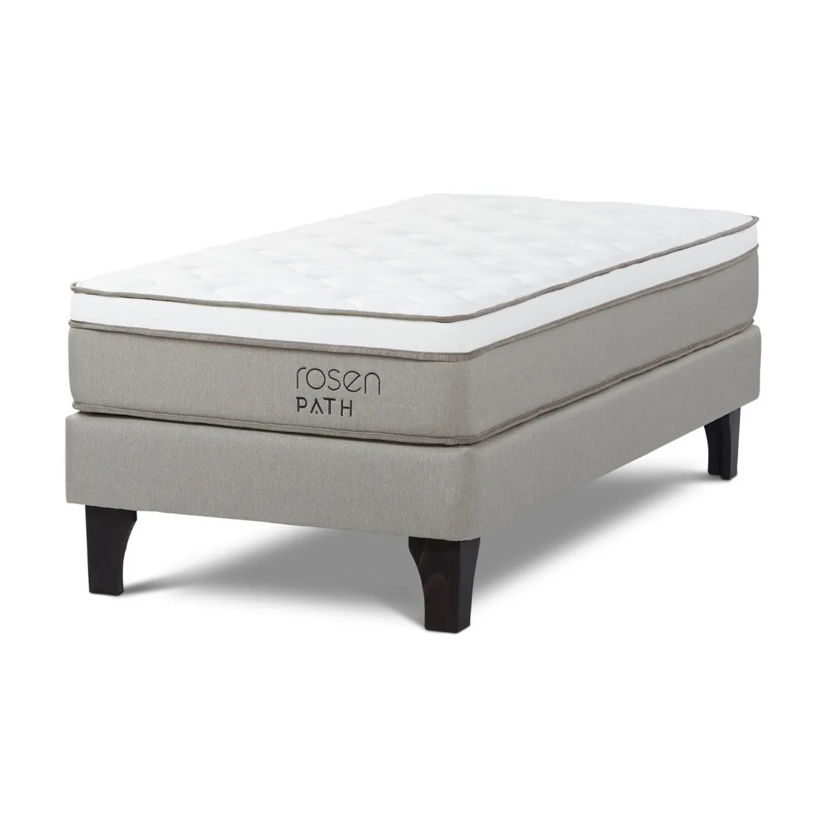 ROSEN - Cama Europea Path Niebla 1 Plaza