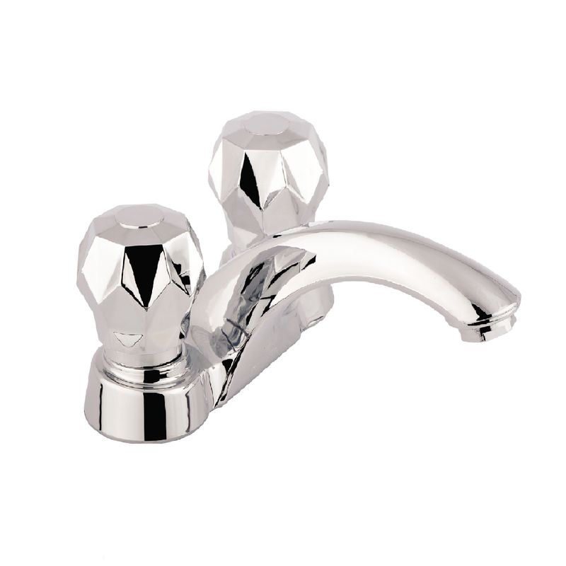 GRICOL - Mezclador Lavatorio 4" Cuerpo en Bronce Platino