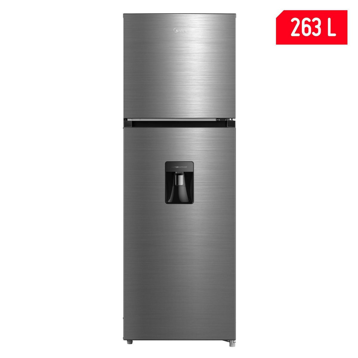 MIDEA - Refrigeradora Midea 263L Top Freezer 2 Puertas MDRT385MTR46PEW
