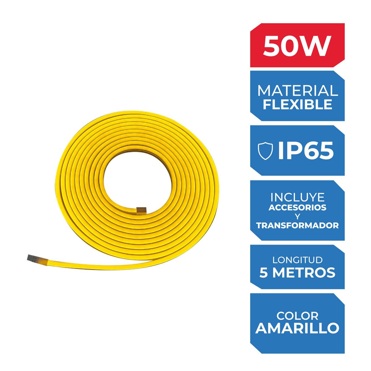  - Tira LED Neón Amarillo