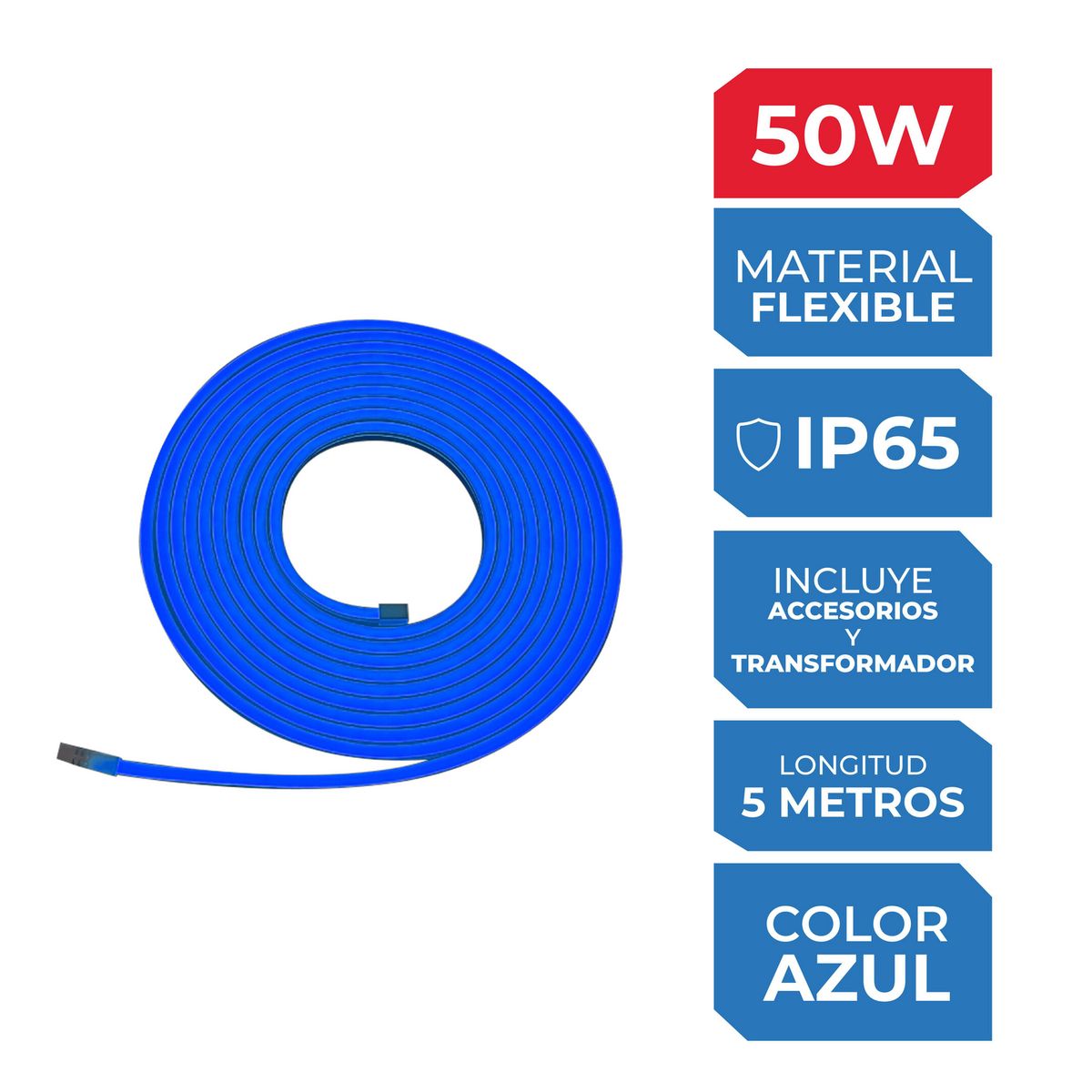  - Tira LED Neón Azul