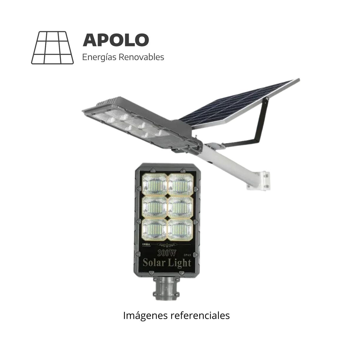 APOLLO - PASTORAL SOLAR LIGHT PASTORAL 300W 2300 LUMENS APOLO