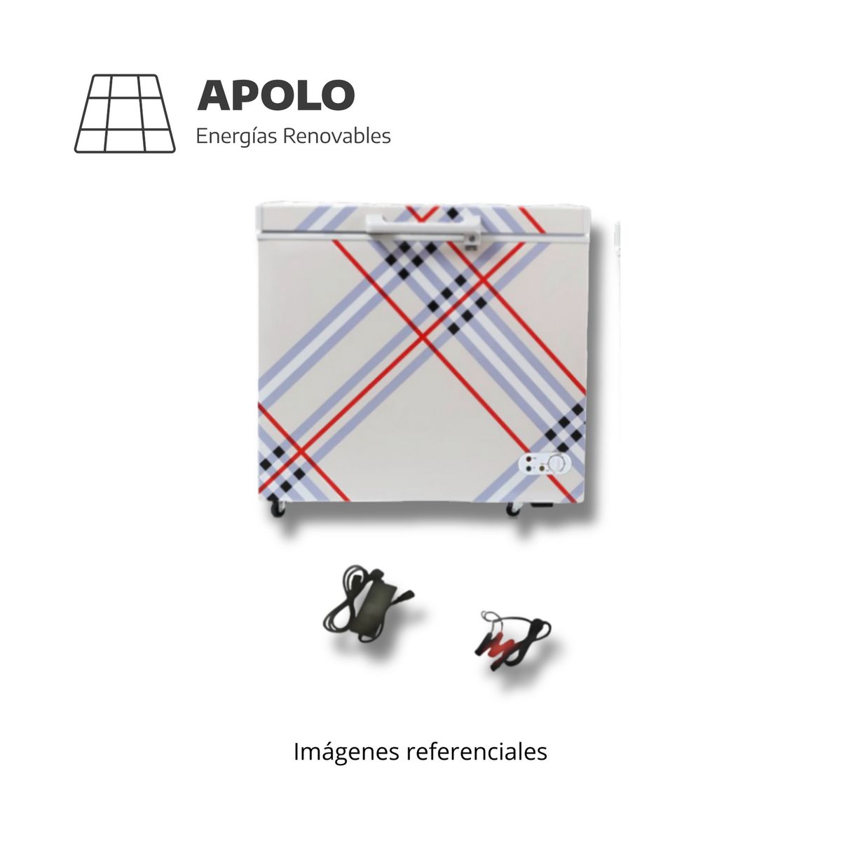 APOLLO - Congeladora Solar Dc Frozen Apolo 110L 12V/ 24V 220V