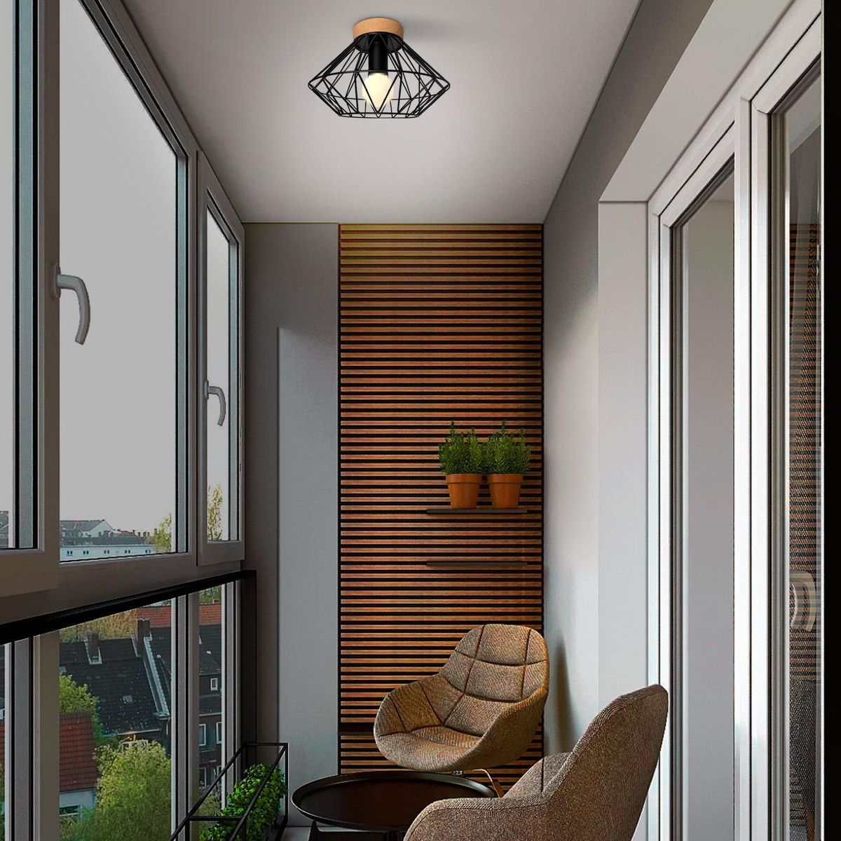 LIGHTECH - Lámpara de Techo Martina E27 IP20