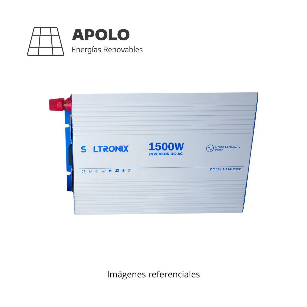 APOLLO - Inversor Soltronix Apolo 1500W ? 12V
