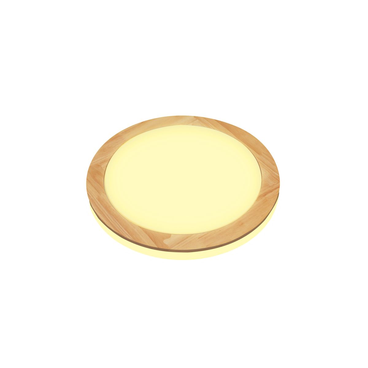 DIXON LIGHTING - Plafón Borde Madera con Control