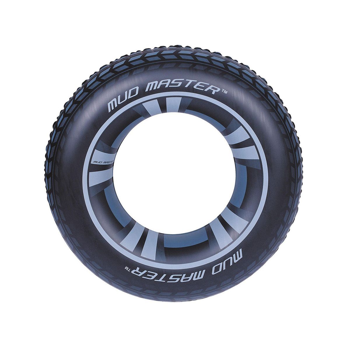 BESTWAY - Flotador Neumático Negro 80x19x80 cm