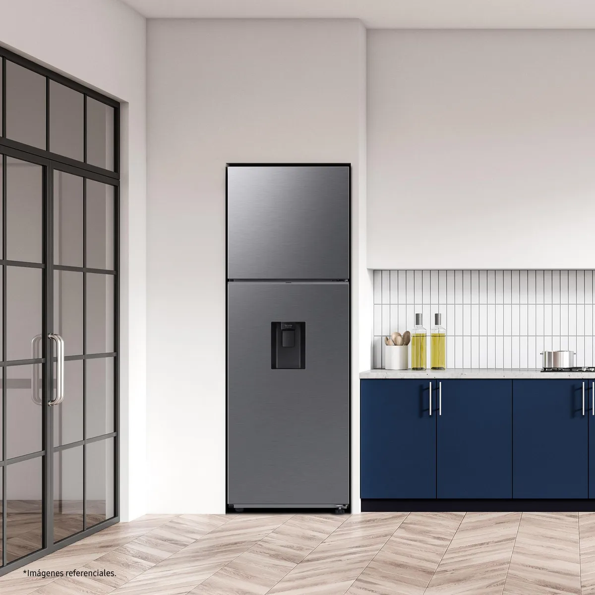 SAMSUNG - Refrigeradora Samsung 261L Top Freezer 2 Puertas RT35DG5720S9PE