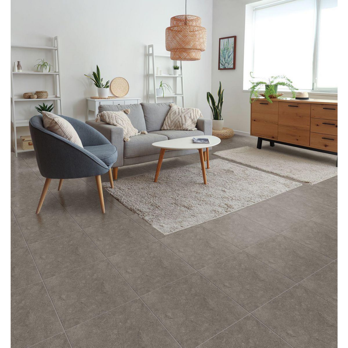 SCOP - Cerámica Gris 45x45 Marmoladas Satín 2.29 m2