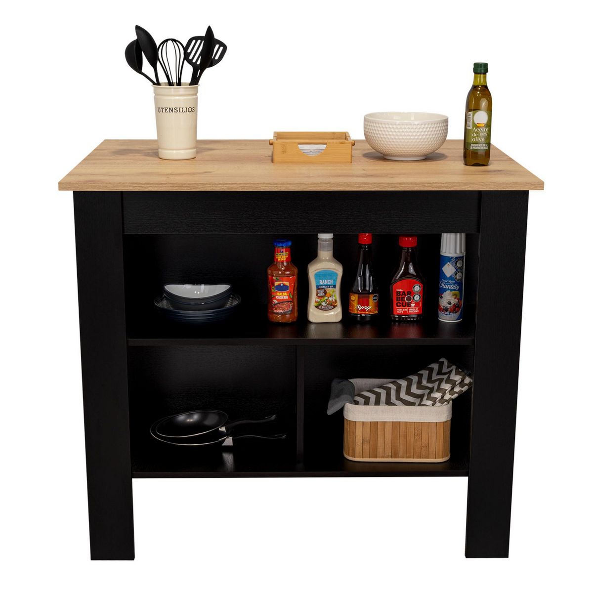 TUHOME - Mueble de Cocina Cala 90 Wengue