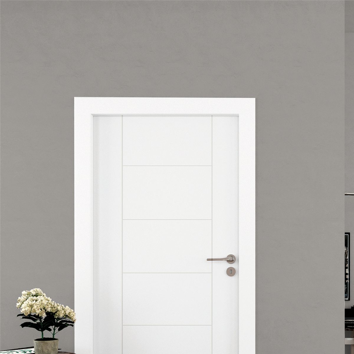 PAMA -  HDF 90x207 Opera Blanco