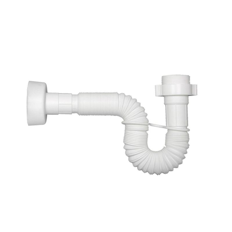 GRICOL - Sifon Exansible 1.1/2 Y 1.1/4 Abs Blanco