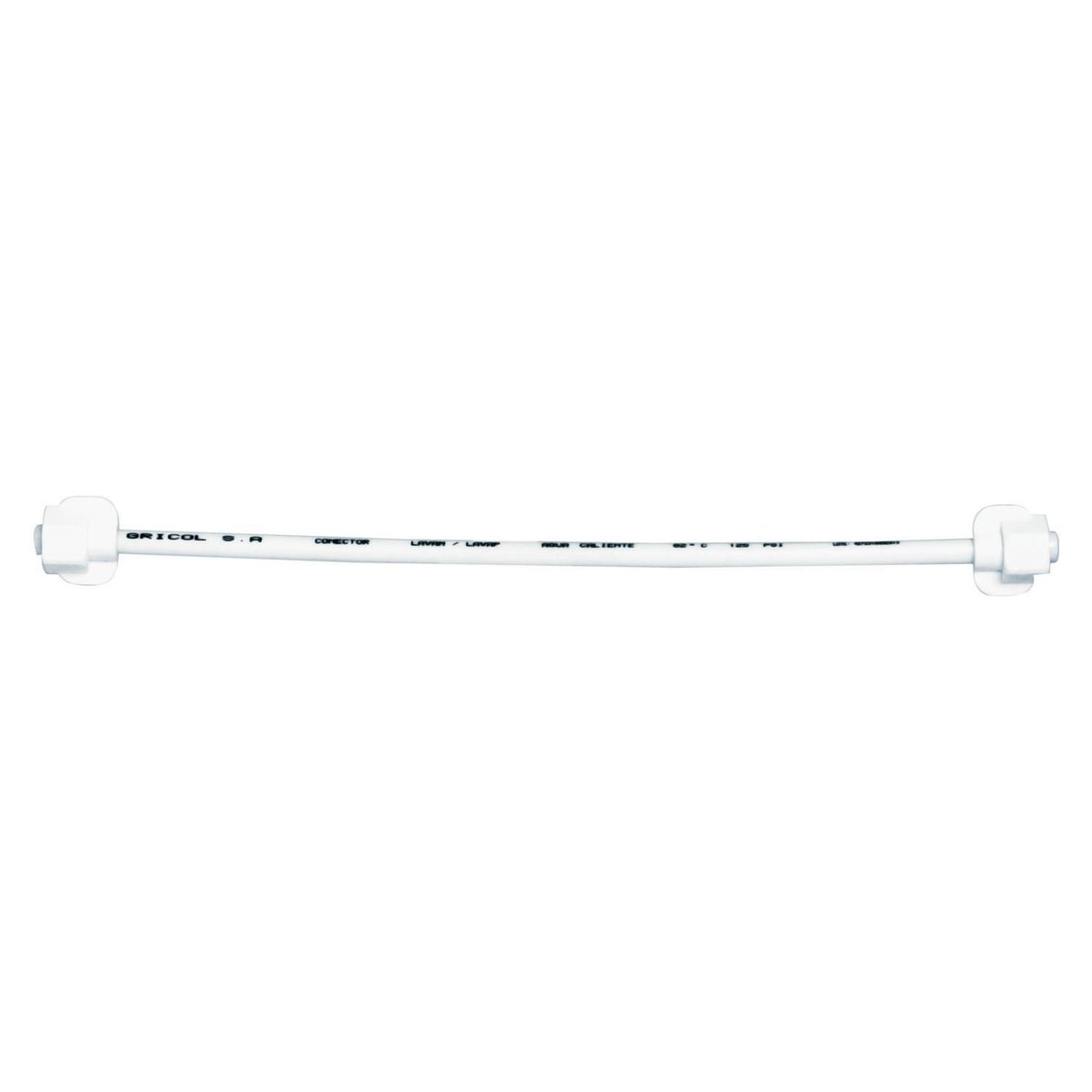 GRICOL - Tubo de Abasto Lavatorio-Lavaplatos De 1/2" x 40cm