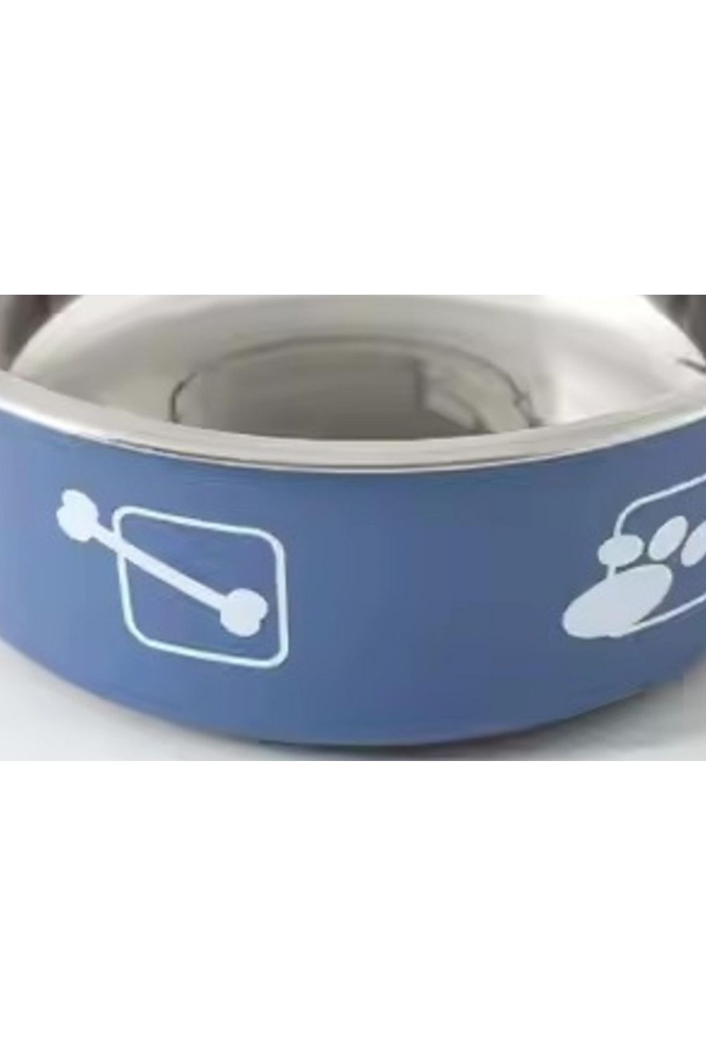 ACCECAN - Plato para Mascota Azul 430ml