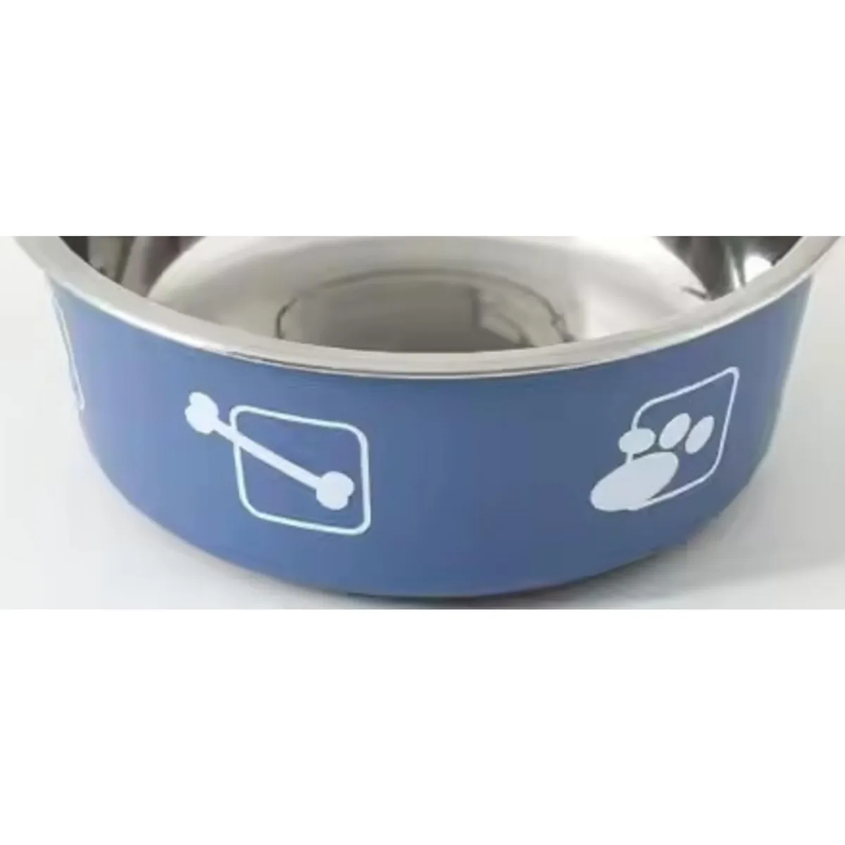 ACCECAN - Plato para Mascota Azul 430ml