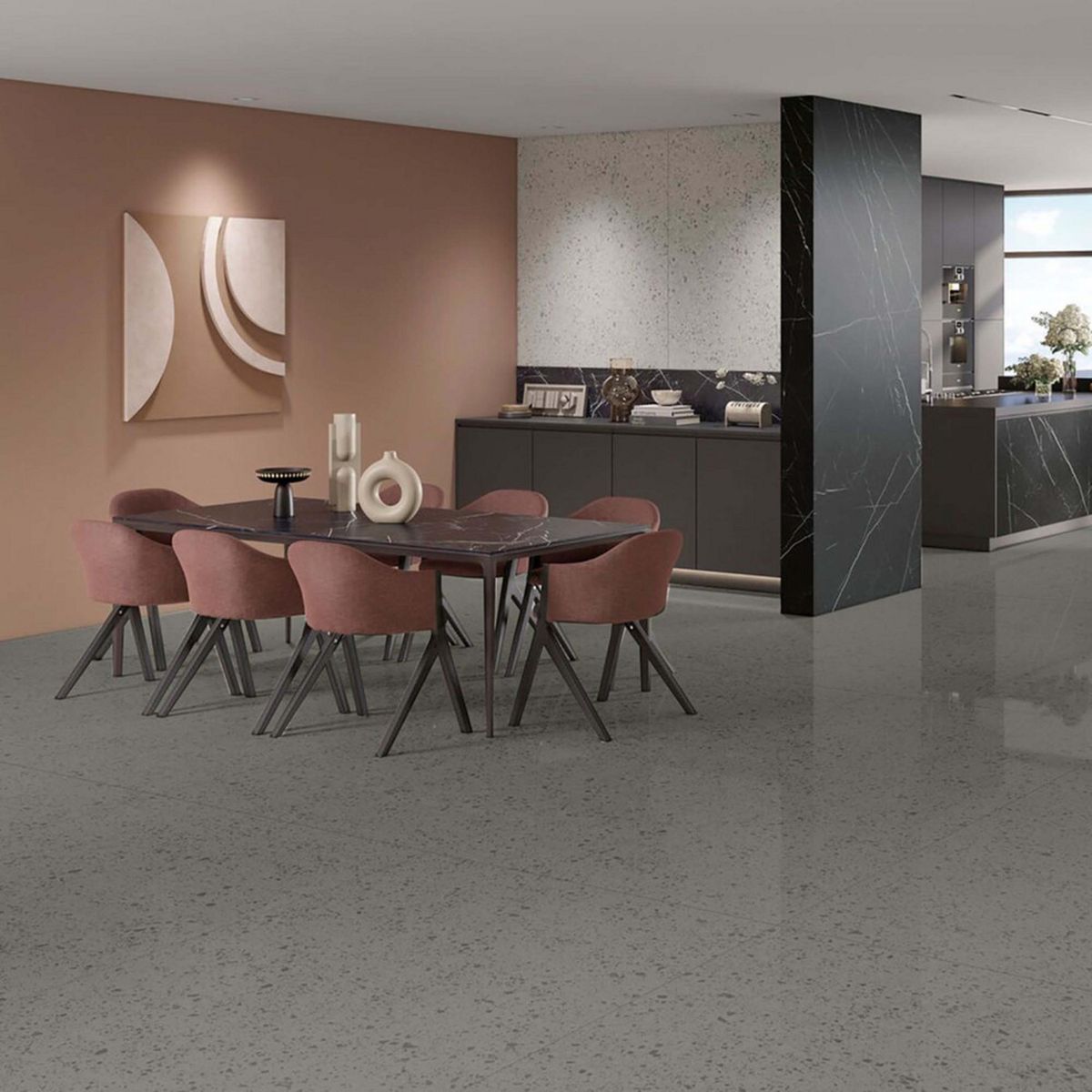 KLIPEN - Porcelanato Gris Rustico 60x120cm 1.44m2 Upperside