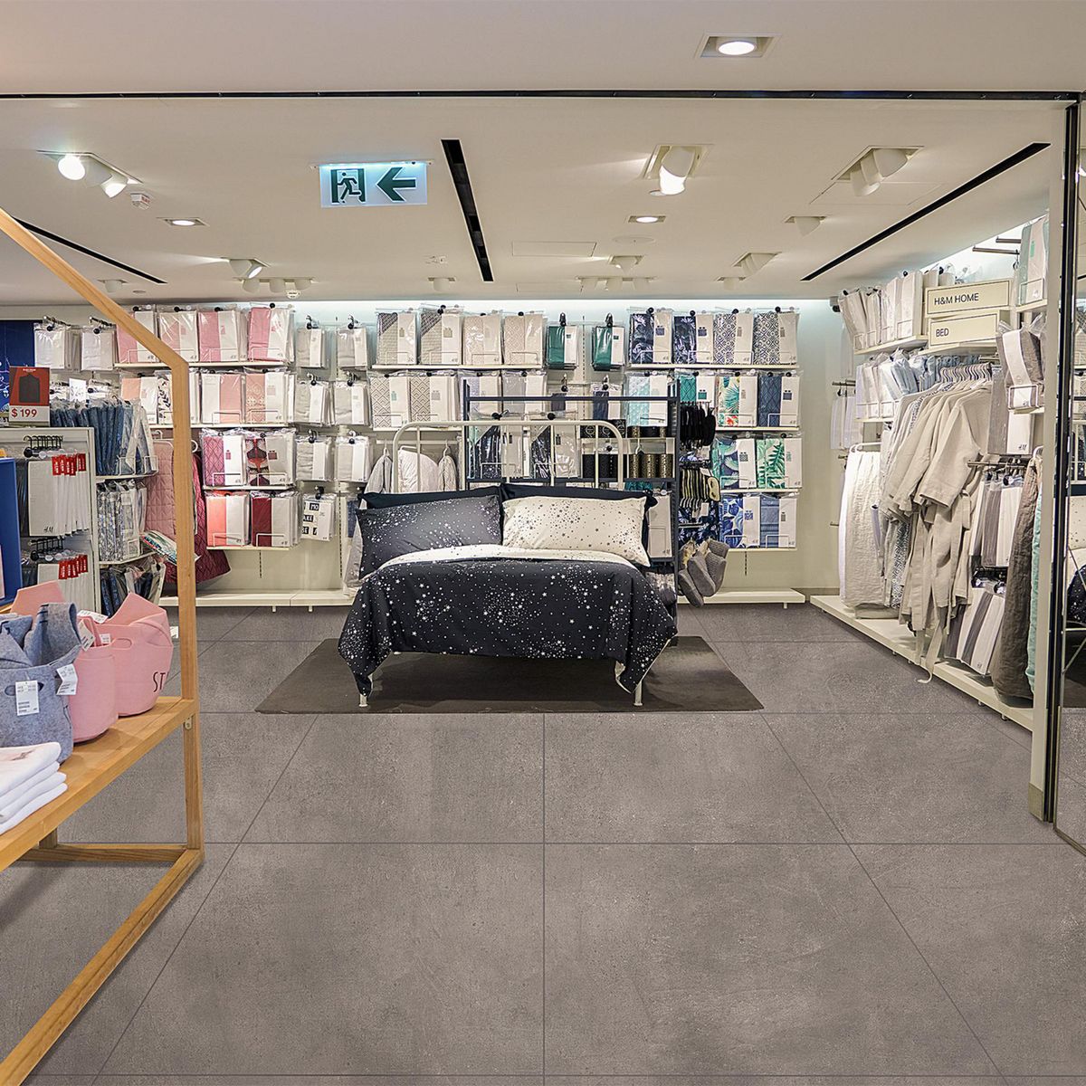 KLIPEN - Porcelanato Gris Cementicio 60x60cm 1.44m2 Monument