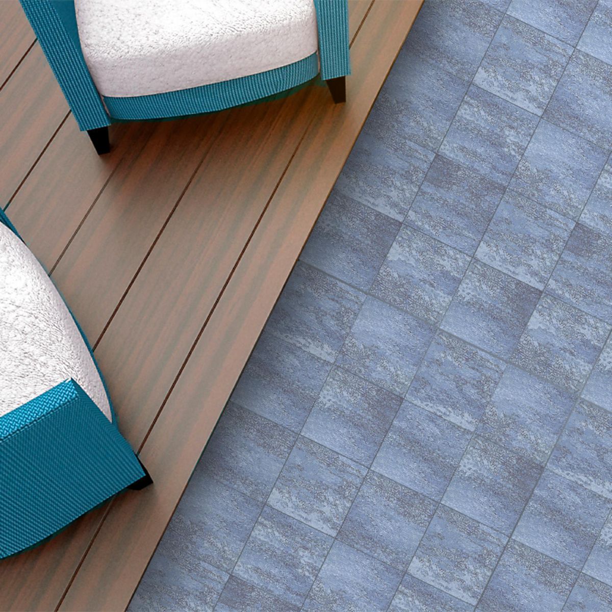  - Ceramica Ocean Rustico 20.3x20.3cm 1.69m2