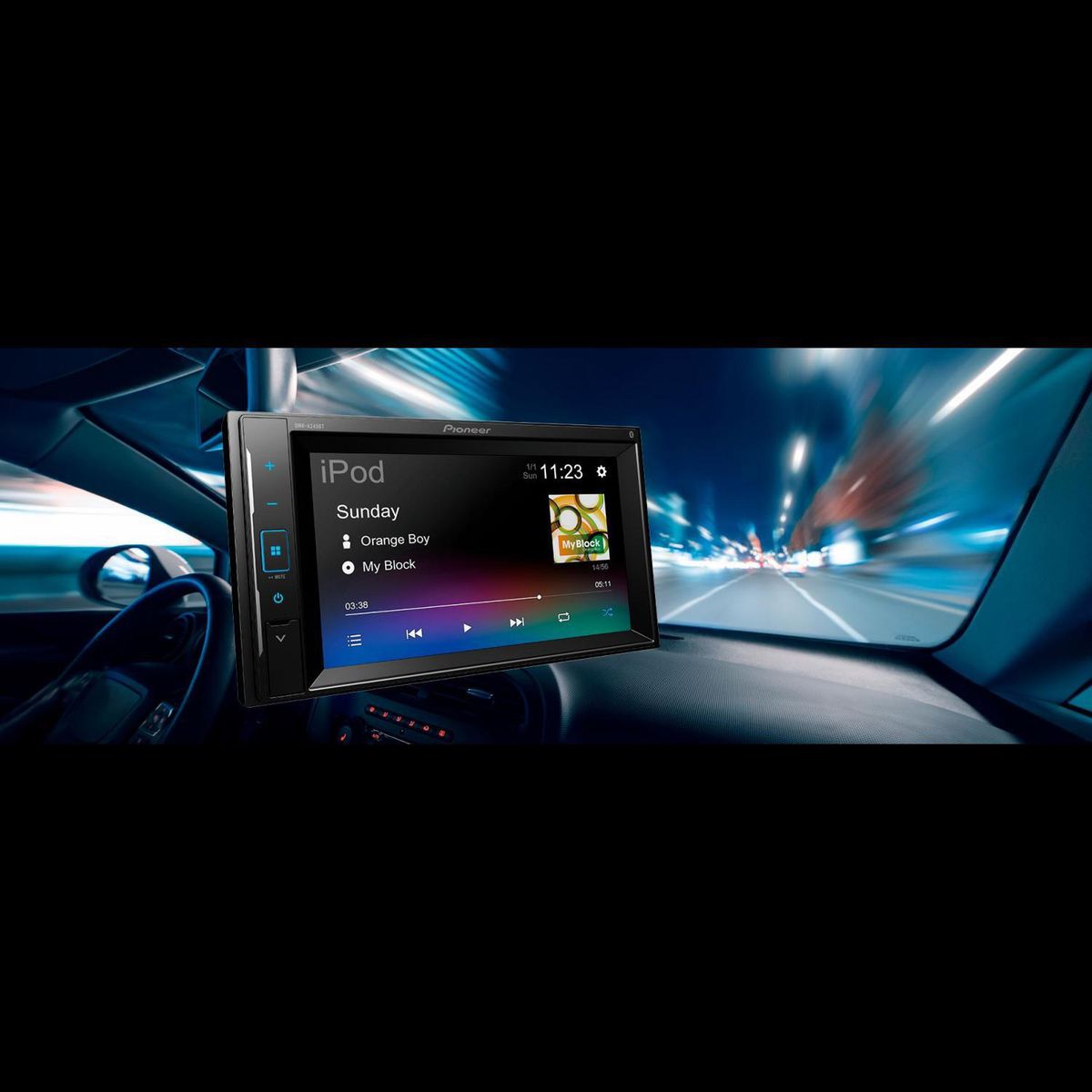 PIONEER - Autoradio BT/USB DMH-A245BT